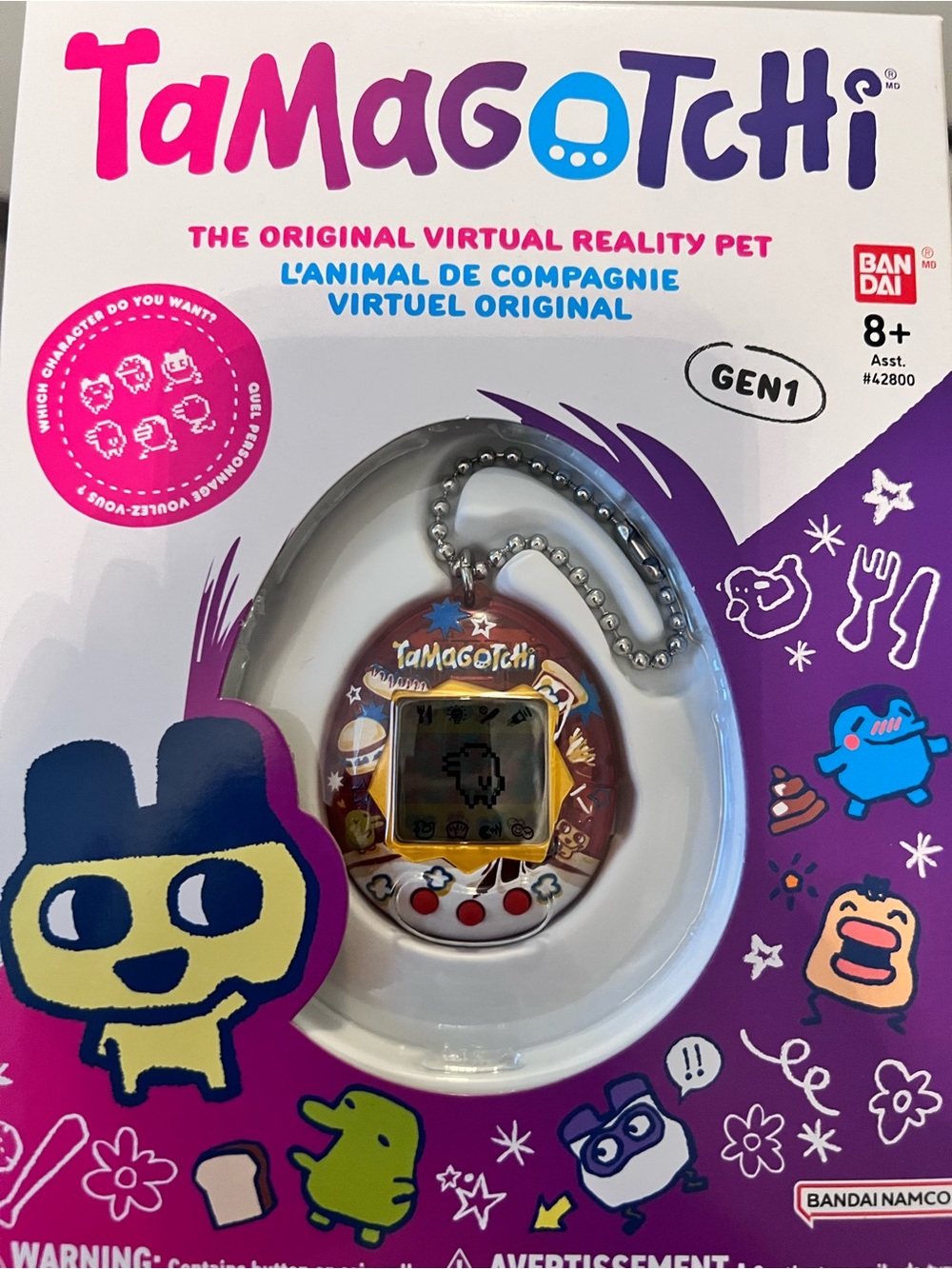 Bandai Tamagotchi Gen 1 Electronic Digital Pet
